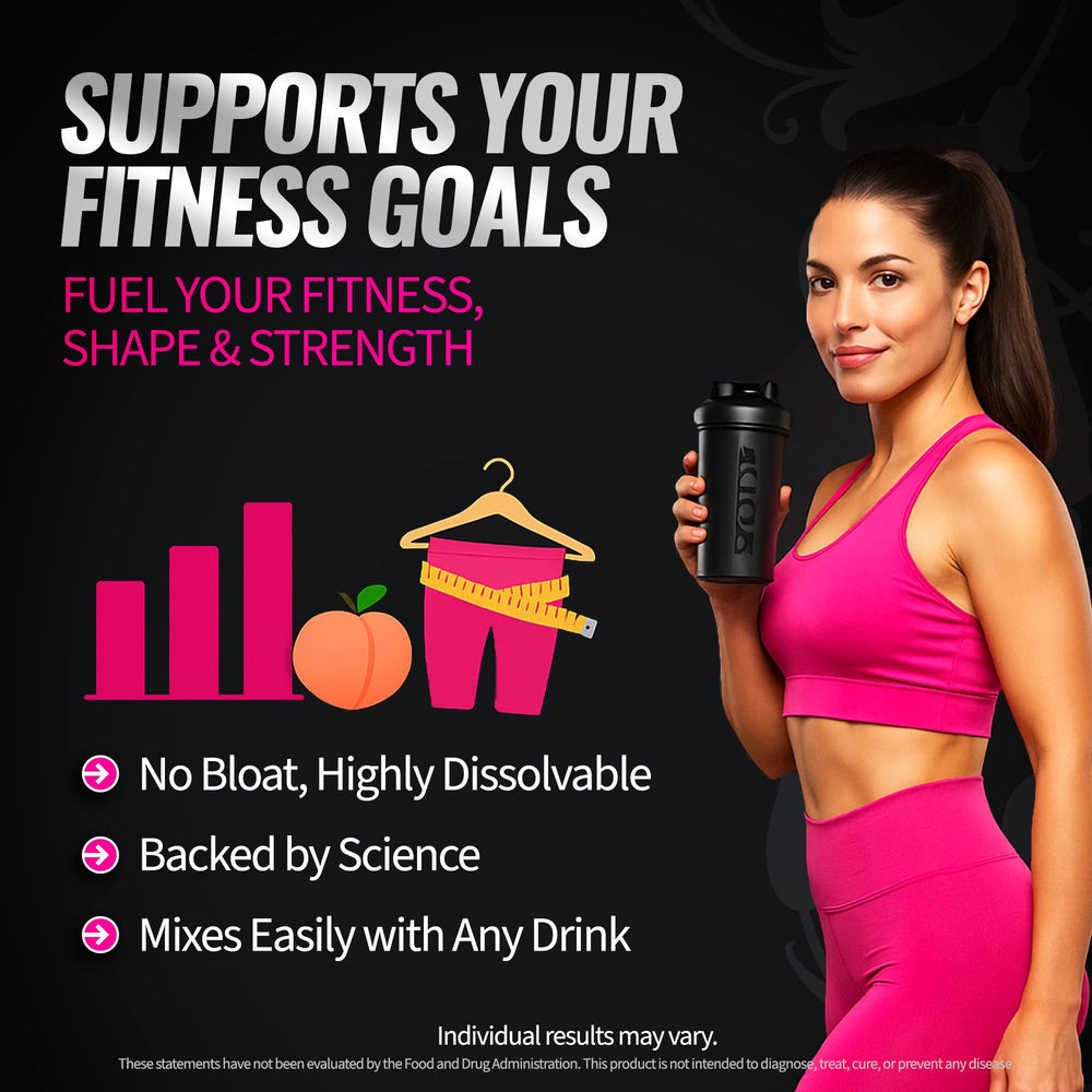 Bold Buns Verisol collagen peptides image suggests beauty-from-within benefits