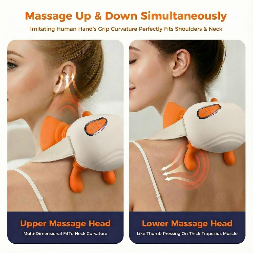 Bolumka cordless massager charging via USB-C for freedom