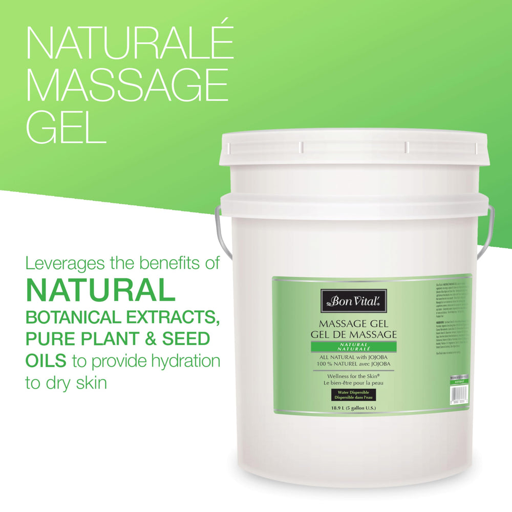 Bon Vital' Naturale bottle pour for controlled application.