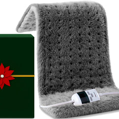 Boncare Ultra Plush XL heating pad overview with wide 12x24 surface for full back coverage