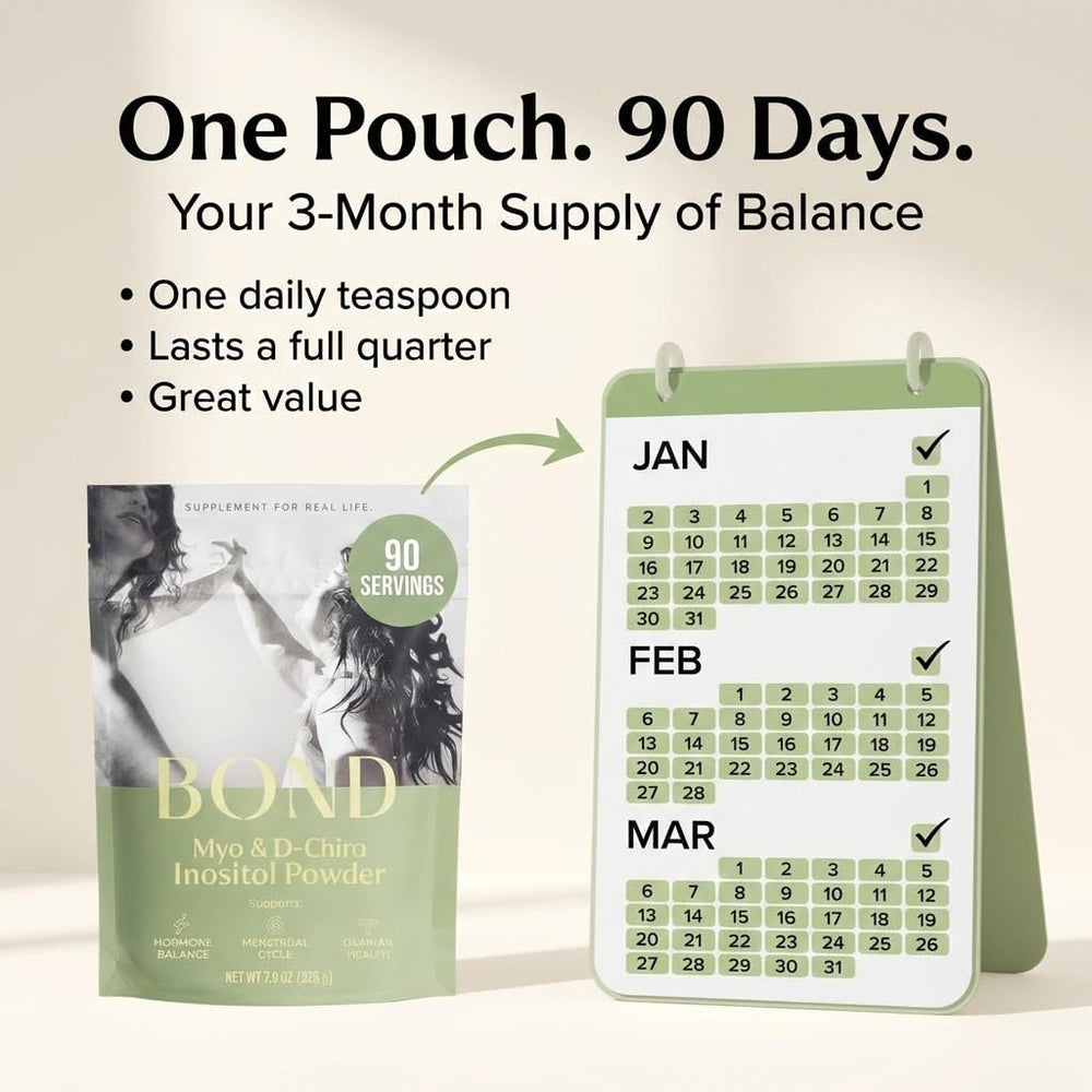 Bond inositol pouch in gym bag hints portable daily support.