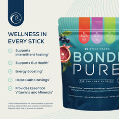 Bondi Pure green apple flavor stick in water for refreshing energy