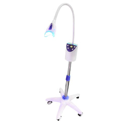 The BONEW mobile teeth whitening lamp MD-666-669 in portable at-home setup.