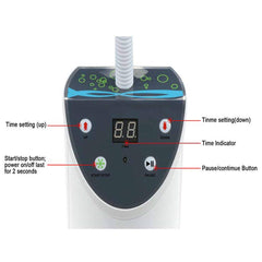 BONEW sleek ergonomic handheld unit for comfortable home whitening.
