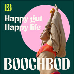 BoochBod ingredients list showcases slippery elm and dandelion root benefits