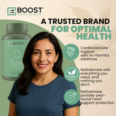 BoostCeuticals nattokinase pour bottle – easy dosing routine