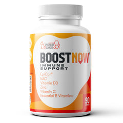 BoostNow made-in-usa CGMP facility badge underlines quality and purity.