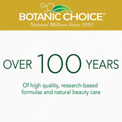 Botanic Choice OptiGold Vision ingredients panel emphasizing lutein, zeaxanthin, and bilberry