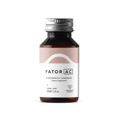 Bothanica Mineral Fator AC bottle pour shows a simple daily dosing ritual.