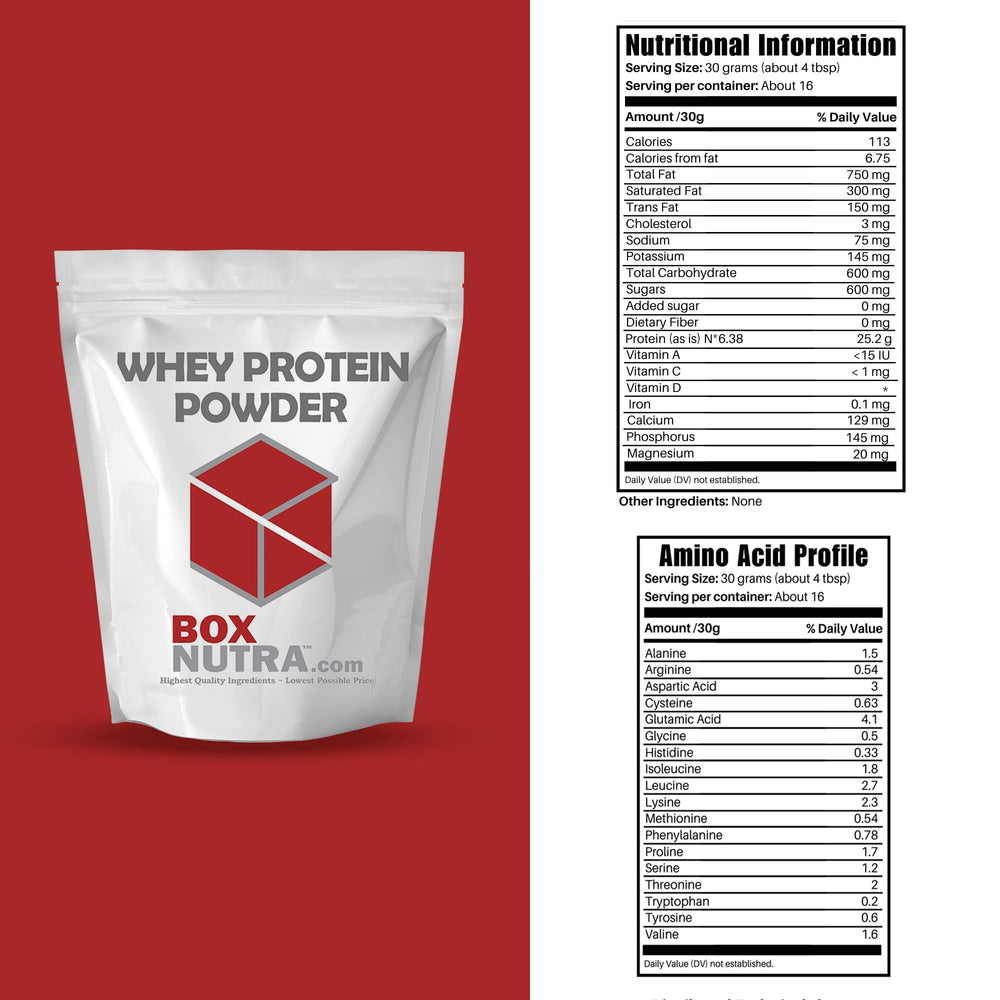 BOX NUTRA Whey Protein Isolate shake being prepared for a quick post-workout protein option