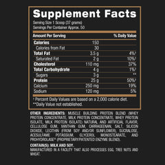 BPI Sports Whey HD post-workout routine setup with glass and tub.