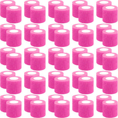 BQTQ pink self-adhesive bandage wrap for secure wrist wrapping.