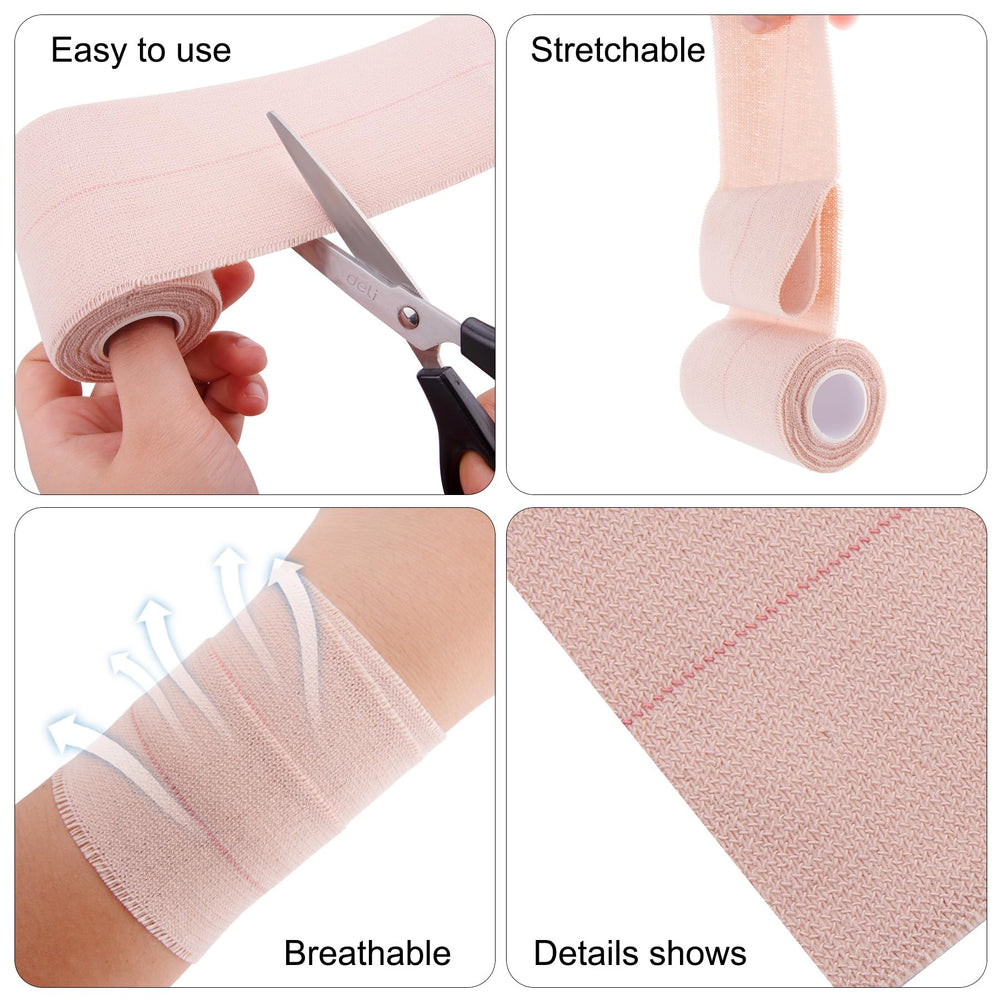 BQTQ cotton-base material provides breathable, comfortable wound wrapping.