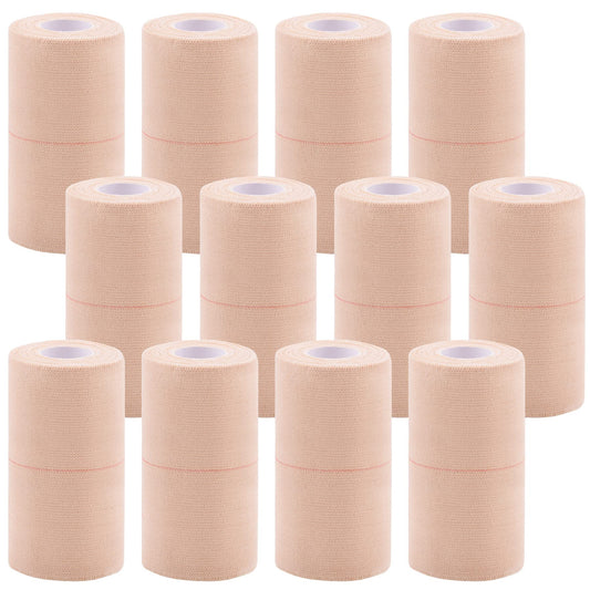 BQTQ elastic tape wrap 4in roll close-up for quick wound wrapping
