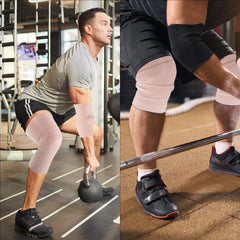 BQTQ multi-purpose bandage supports joints during sport.