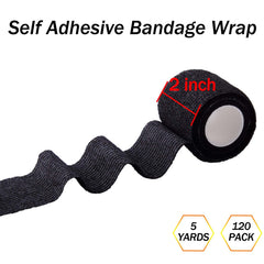 BQTQ wrap applied to ankle for stable, breathable protection.