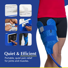 Brace Direct BlueIce overnight-use capability suits long sessions overnight.