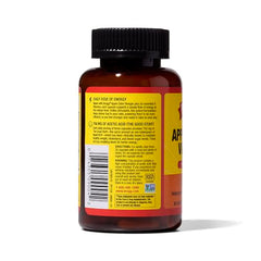 Bragg Energy ACV Capsules ingredients list highlighting acetic acid and B vitamins