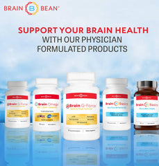 Brain G-Force ingredient panel showing core nutrients for cognitive support