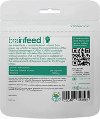 Brain Feed single-dose capsule demonstrates convenient daily use.