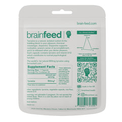 Brain Feed dopamine supplement in morning routine promoting motivation and focus.