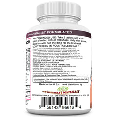 BreastMAX ingredient blend, herbal vitamins for bust support.