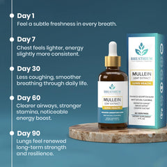 Third-party tested Breathium Mullein Drops lab verification