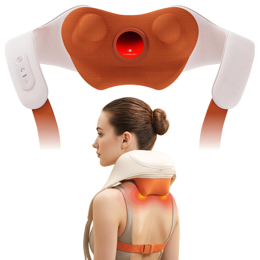 Breo N6 Mini provides a shiatsu neck and shoulder massage for deep relief.