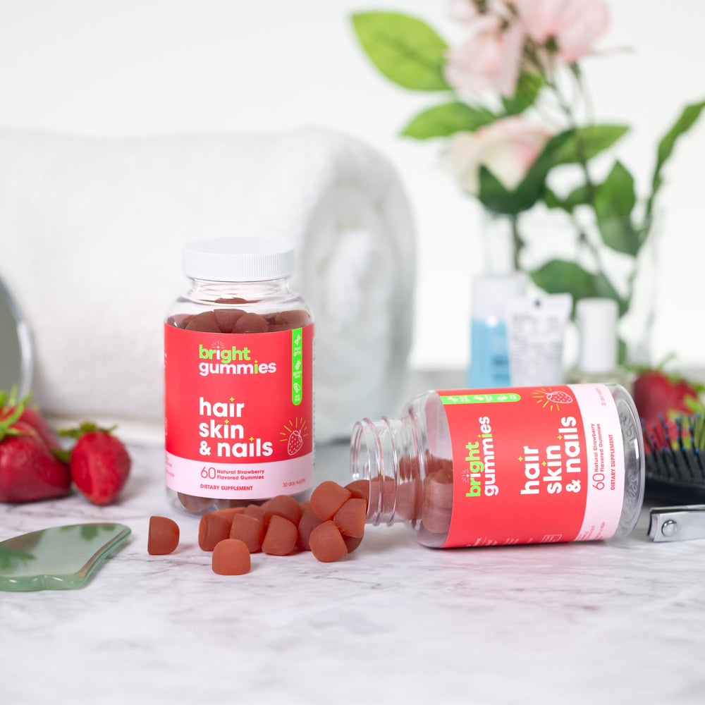 Bright Gummies chewy texture ideal for quick daily dose.