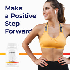 Bright Naturals Keto Burn in-use scene during morning routine supporting energy.