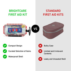 BrightCare kit features a light stick for low-light visibility