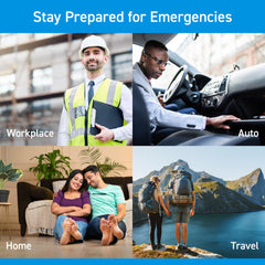 BrightCare water resistant shell keeps supplies dry during travel and camping