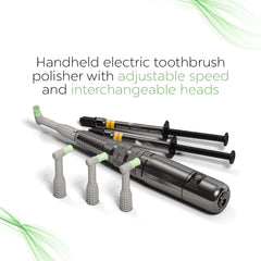 Soft prophy angles provide smooth rotation for comfortable treatment at home.