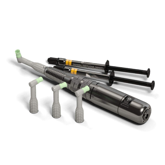 Br brighter Image Lab Bilistic Pro Series tooth polisher front view, ergonomic grip for comfortable home use.