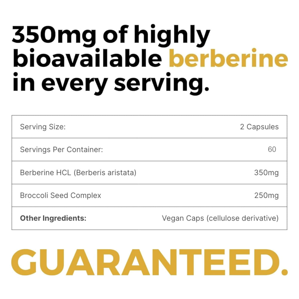 BrocElite BerbElite capsules pouring to show easy daily dosing.