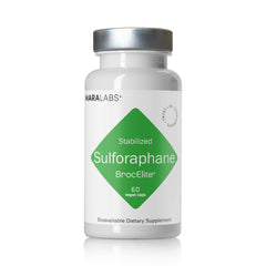 BrocElite Mara Labs Plus bottle with capsules supports daily vitality