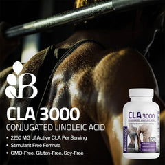 Bronson CLA 3000 safflower oil ingredient profile and purity.