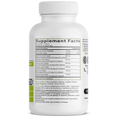 Bronson Liver Detox label highlights key ingredients for liver wellness.