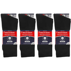Brooklyn Socks easy dressing diabetic crew socks pair well with boots and sneakers.