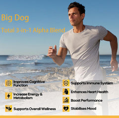 Bruiseweed capsule in hand ready for daily vitality use.