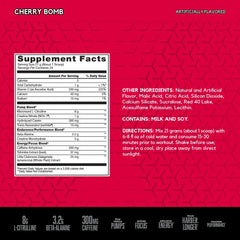 BSN N.O.-XPLODE VASO label close-up showing key ingredients.
