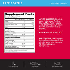 BSN N.O.-XPLODE Vaso ingredients label highlights NO3-T and citrulline.