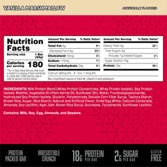 BSN Protein Crisp Bar nutrition panel highlights protein and sugar