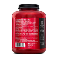 BSN TRUE-MASS nutrition facts highlighting 690 calories and 47 g protein