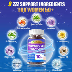 BSSTABBON D3 magnesium zinc formula supports daily wellness for 50+ women.