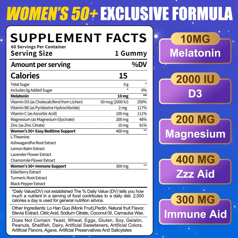 BSSTABBON Relaxing blend gummies with ashwagandha and lemon balm for evening calm.