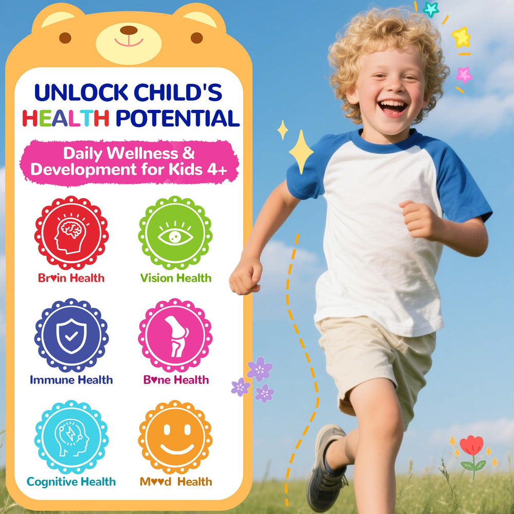 BSSTABBON omega-3 kids gummies on a plate suggest easy daily supplementation