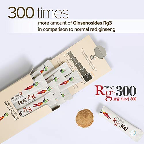 BTGIN RG3 300 sachet close-up showing finely milled powder for easy mixing.