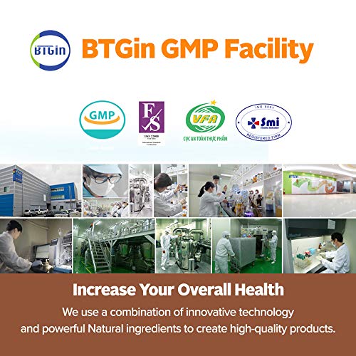 BTGIN Royal G3 300 GMP facility label ensuring quality control.