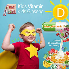 BTGIN Vita Ginseng Kids seven berry extract natural flavor blend